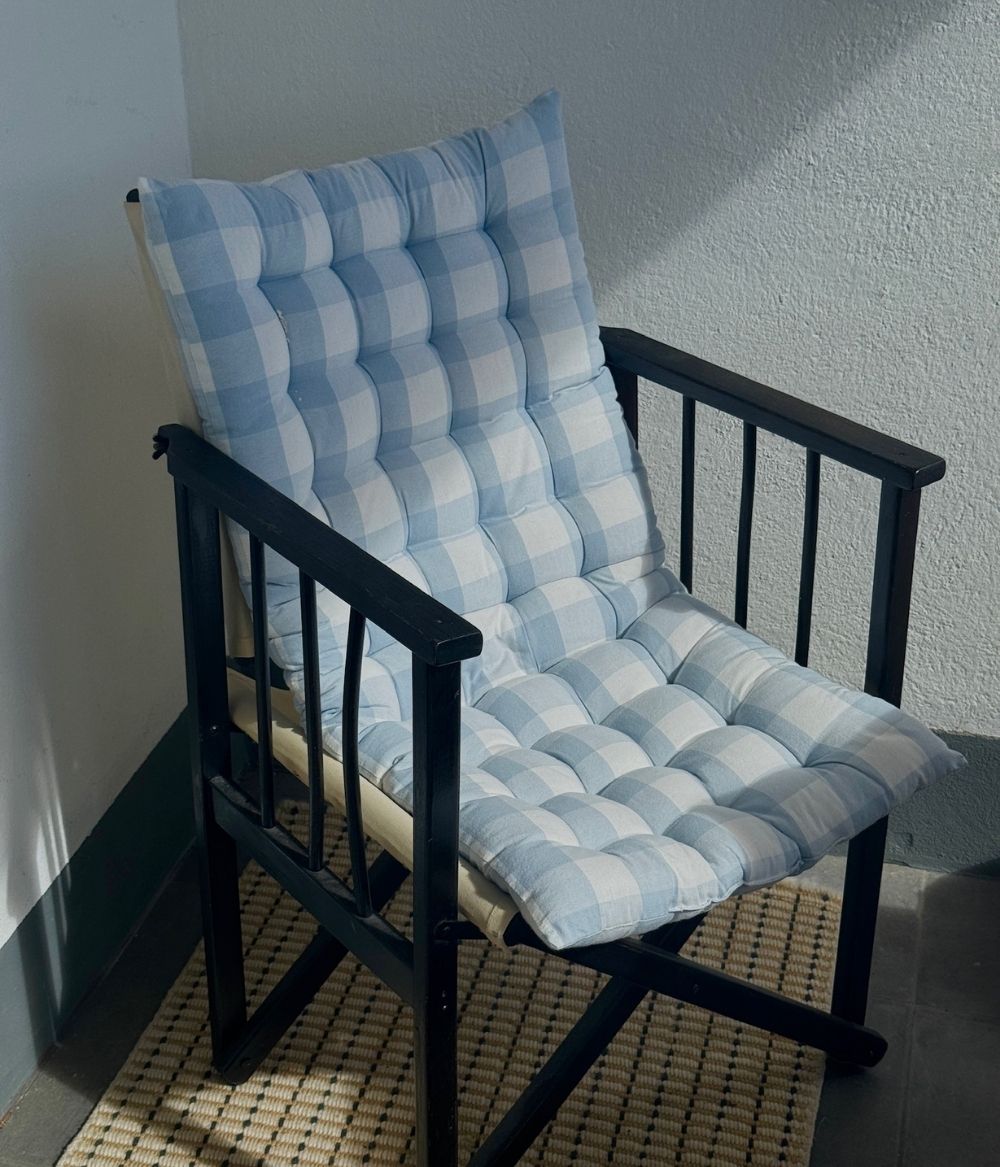 Long seat cushion Bluey