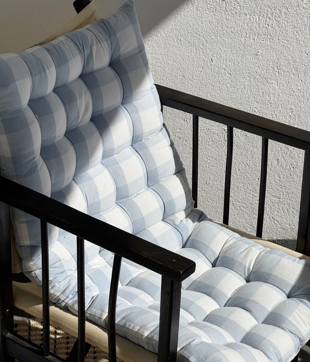 Long seat cushion Bluey