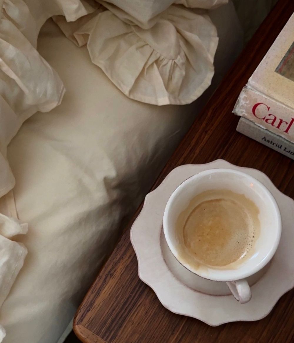 Frill pillow case Sorbetto