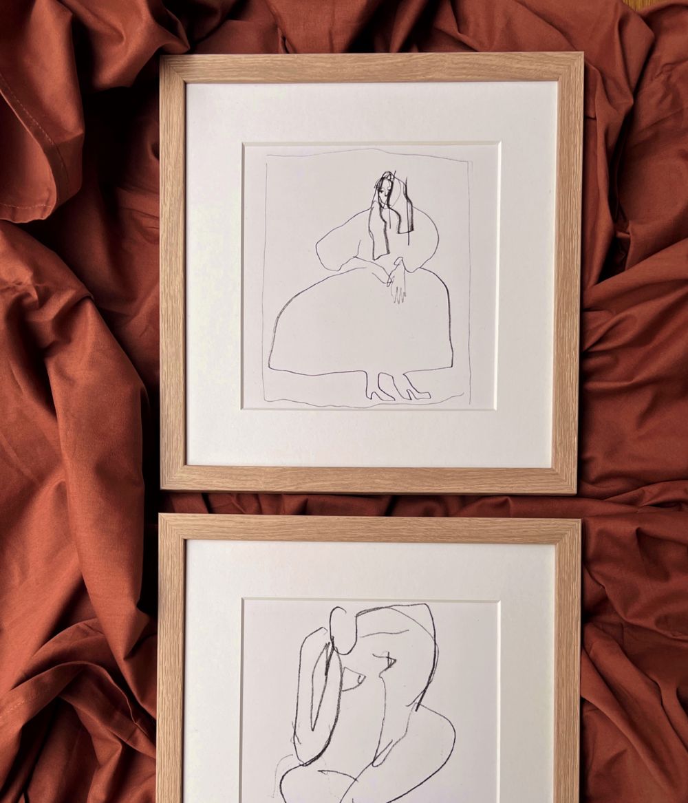 Christmas card Manches bouffantes by Julia GR