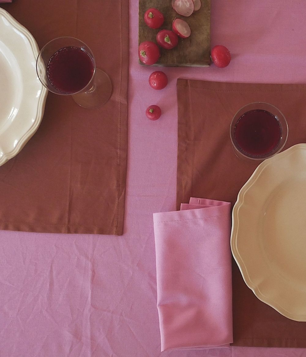 Napkin 4 pcs Pink