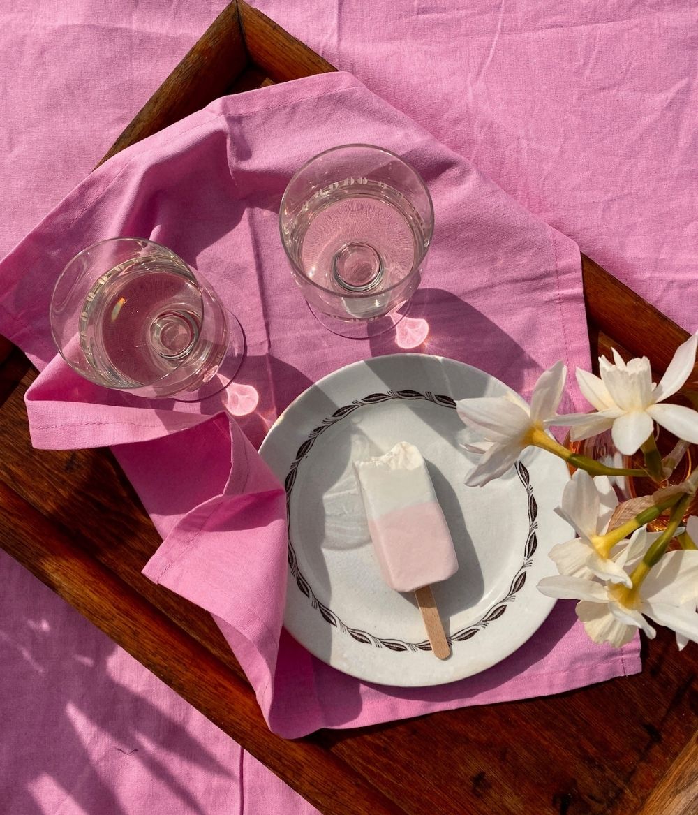 Napkin 4 pcs Pink