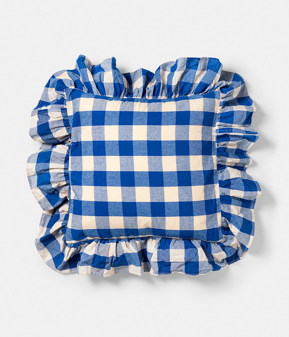 Frill cushion cover Bell