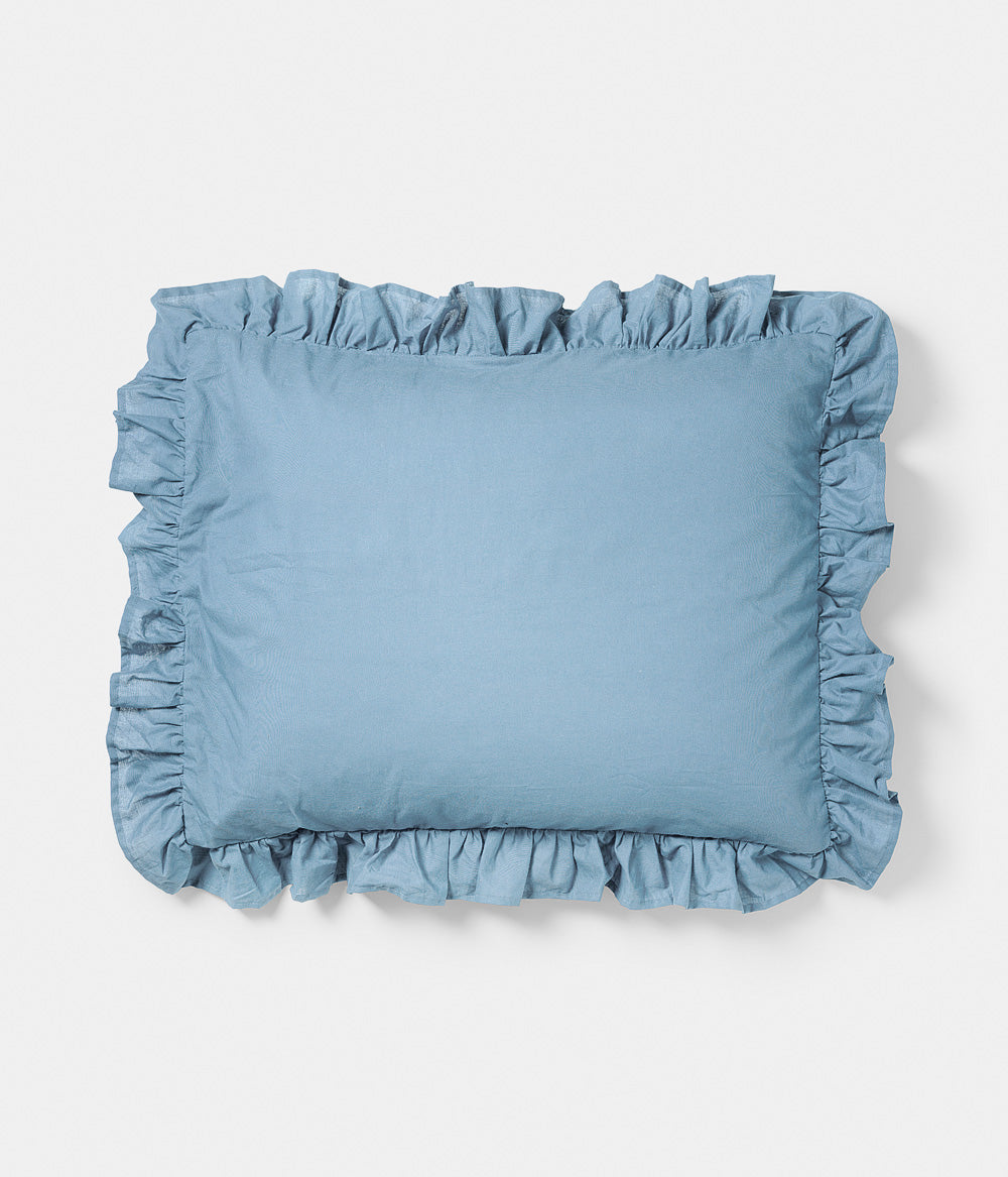 Frill pillow case Lake