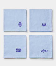 Napkin 4 pcs Josefin La Mer
