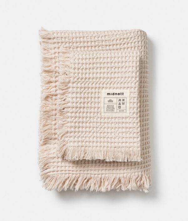 Waffelhandtuch Perlino