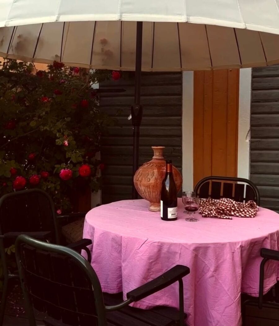 Tischdecke Pink – Bild 2