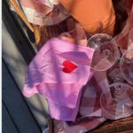 Servietten 4 St. Pink Bow (Vorbestellung) – Bild 3