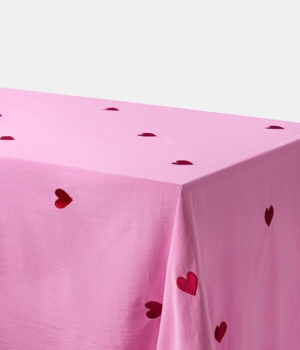 Tischdecke Pink Hearts (Vorbestellung)