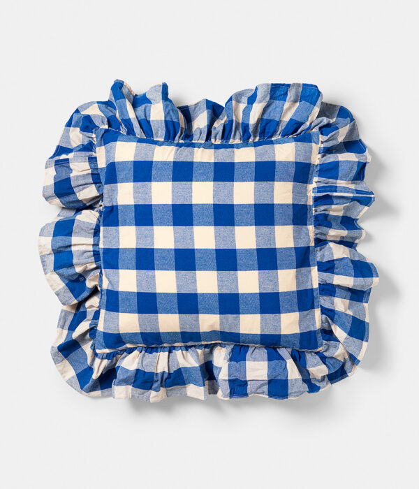 Zierkissenbezug mit Rüschenrand Bell