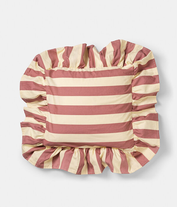 Zierkissenbezug mit Rüschenrand Irene